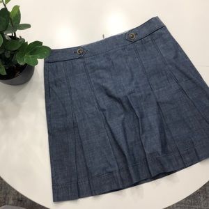 J. Crew denim skirt with pockets!